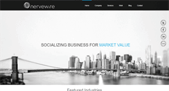 Desktop Screenshot of nervewireinc.com